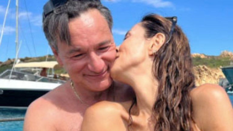 Benedetta Parodi e Fabio Caressa