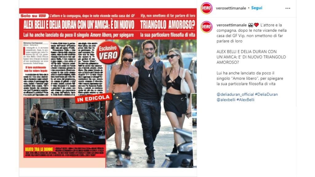 Delia Duran bacia una donna a Milano: c'è anche Alex Belli, la foto 42 alex belli delia duran