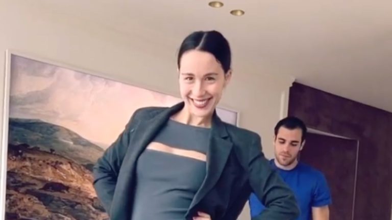 Aurora Ramazzotti incinta Michelle Hunziker pancino
