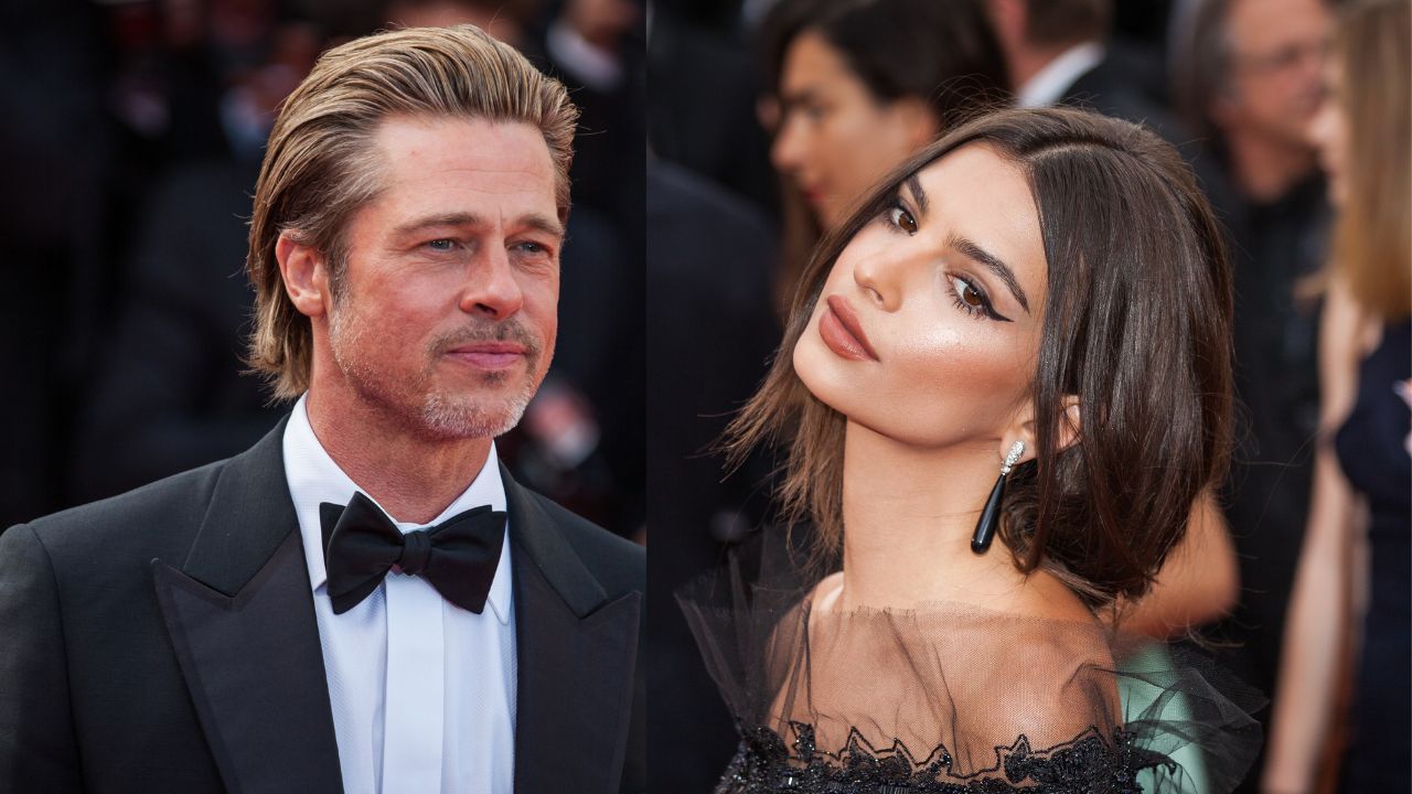 Brad Pitt Emily Ratajkowski