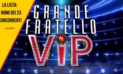 gf vip concorrenti lista