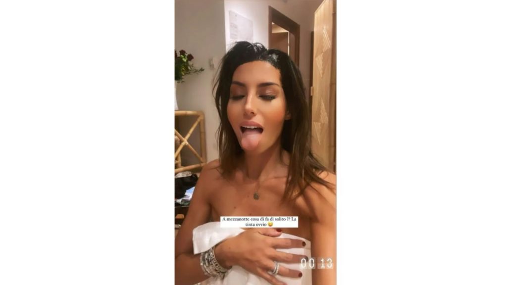 Elisabetta Gregoraci: anche i vip si fanno la tinta da soli 42 gregoraci tinta