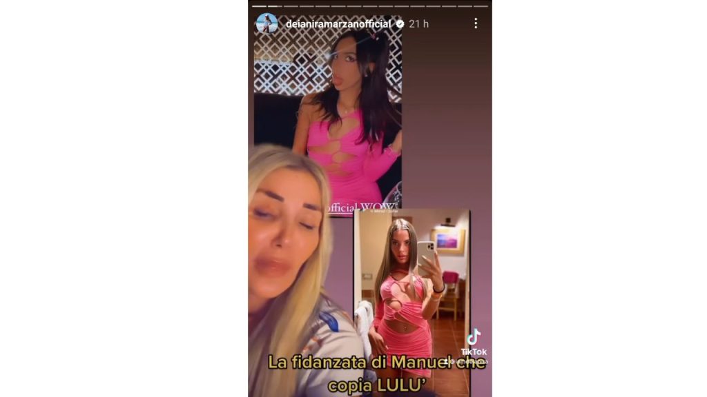 "La fidanzata di Manuel copia Lulù": le due sono uguali, la foto 42 lulu fidanzata manuel