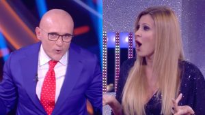 Signorini risponde ad Adriana Volpe dopo la telefonata per il GF Vip
