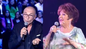 Signorini provoca Orietta Berti: “Non ti ricorda un po’ Fazio?”