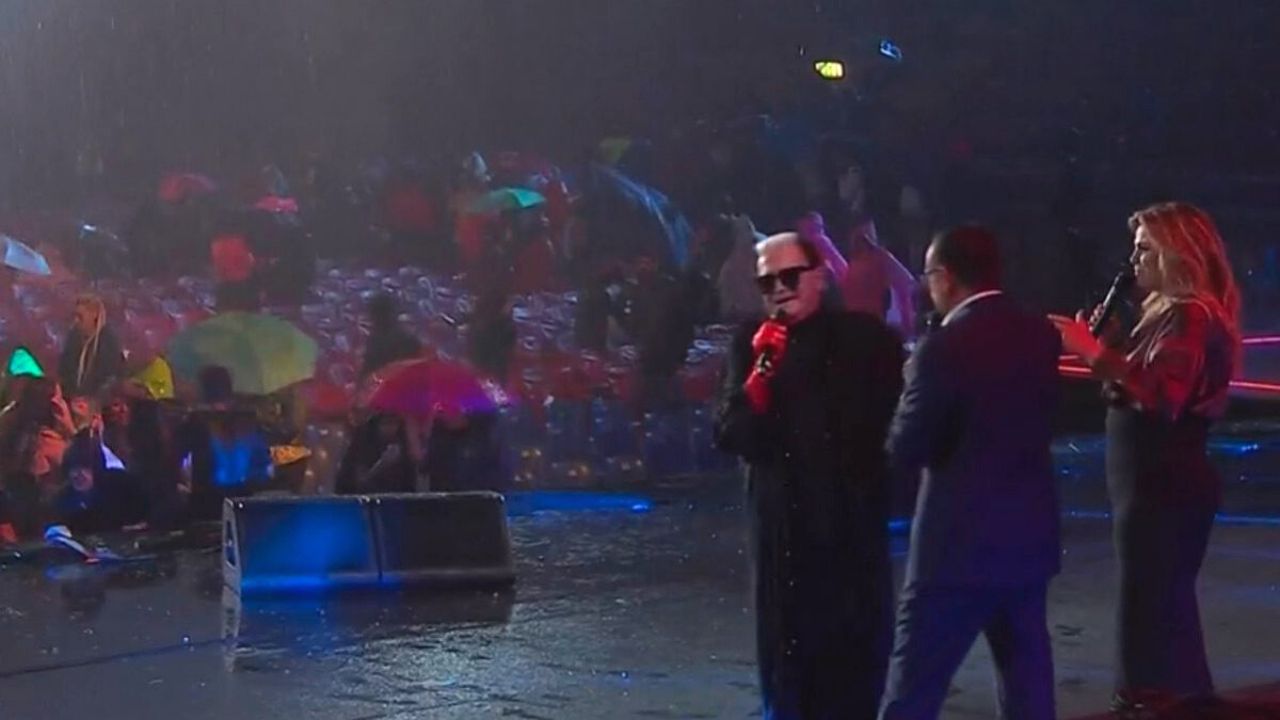 Tim Music Awards sotto la grandine: l'Arena di Verona si svuota 41 tim music awards grandine