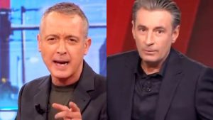 Milo Infante esasperato da Diaco: un’altra seccatura in diretta