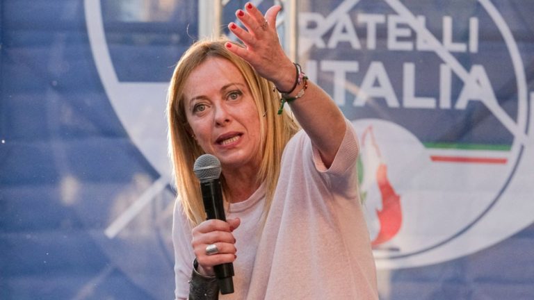 giorgia meloni madre