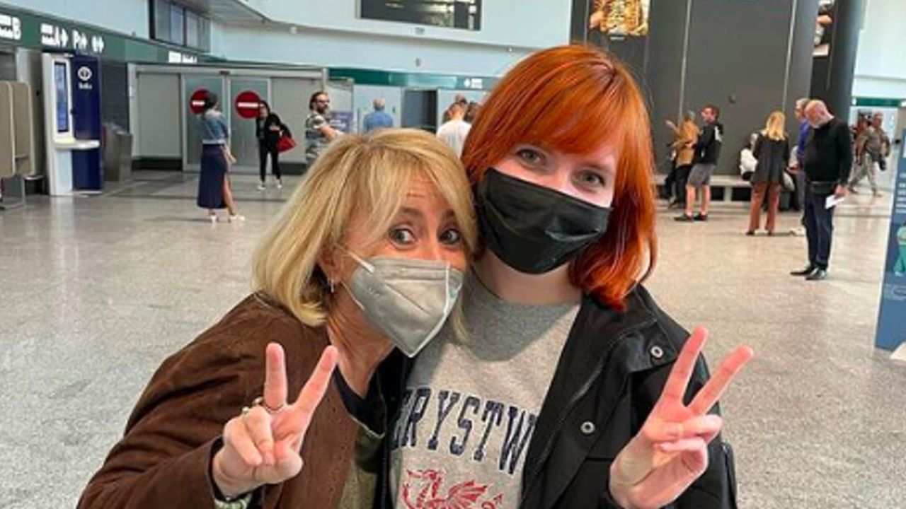 Luciana Littizzetto riabbraccia Svetlana: la "figlia" è scampata alla guerra 41 Luciana Littizzetto Svetlana