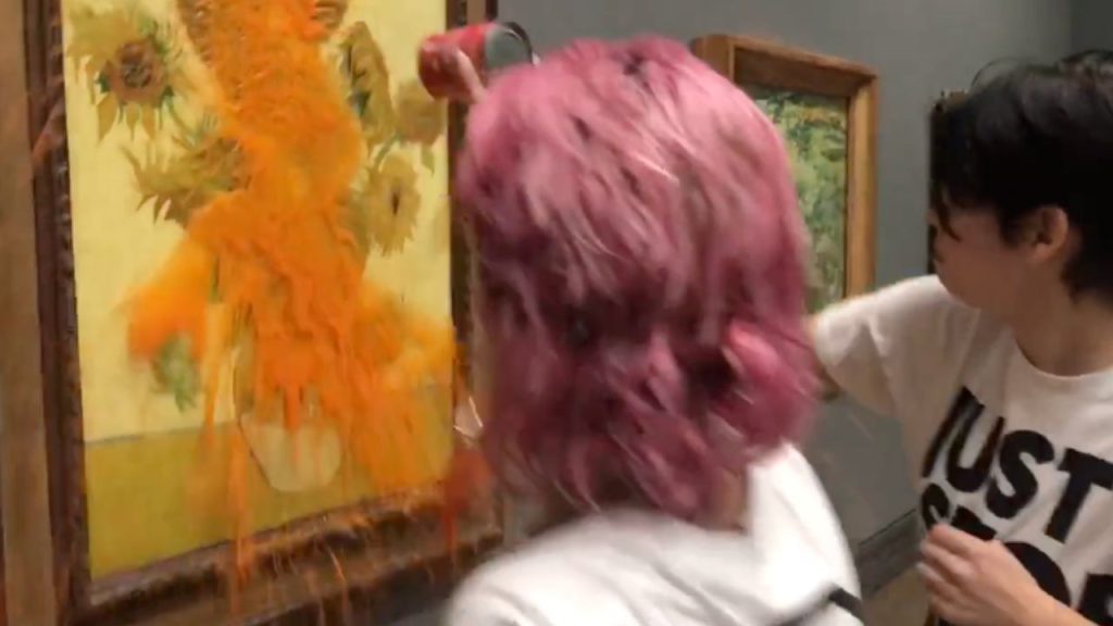 protesta van gogh