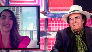 Caos in diretta: “Ho avuto una relazione con Al Bano”