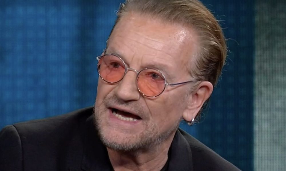 Bono Vox degli U2 si confessa da Fabio Fazio: “Diagnosi brutta, ma sono pronto”