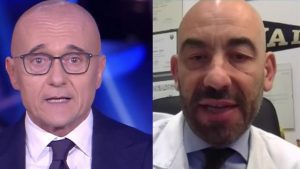 Covid al GF Vip, interviene Bassetti: “I tamponi servono a niente”