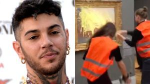 L’arte nel mirino degli ambientalisti, Emis Killa: “Li prenderei dalle caviglie”