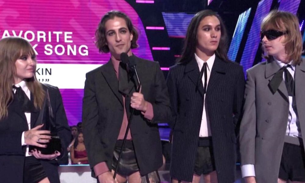 Maneskin, nuovo trionfo: la band conquista gli AMA