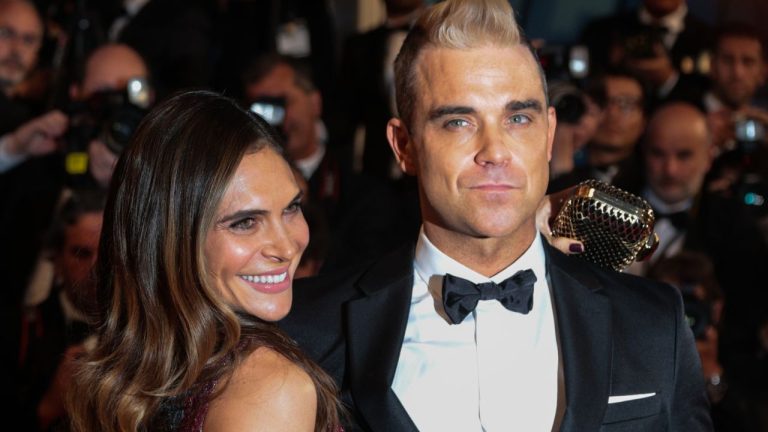 Robbie Williams e la moglie Ayda Field