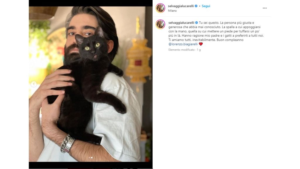 Selvaggia Lucarelli, la dolce dedica di compleanno per Biagiarelli: "Tu sei questo" 42 selvaggia lucarelli biagiarelli compleanno