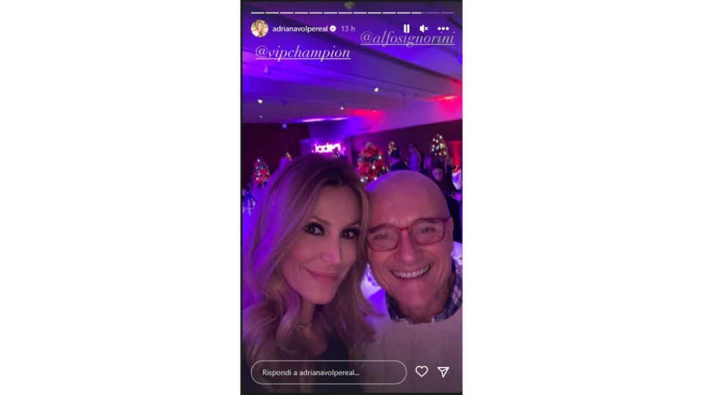 Adriana Volpe, quali sono i rapporti con Signorini? La verità in una foto 42 adriana volpe signorini 1