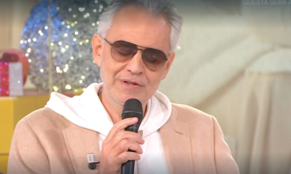 Andrea Bocelli a Domenica In, è boom di critiche: “Basta, che noia”