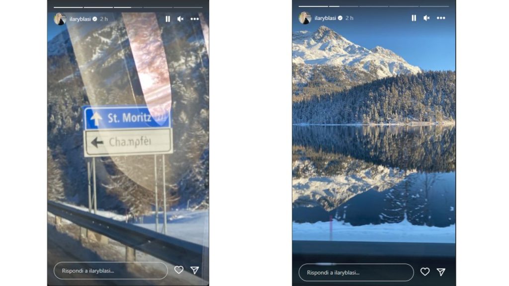 Ilary Blasi, fuga d'amore a St. Moritz: la dolce compagnia di Bastian 42 ilary blasi bastian