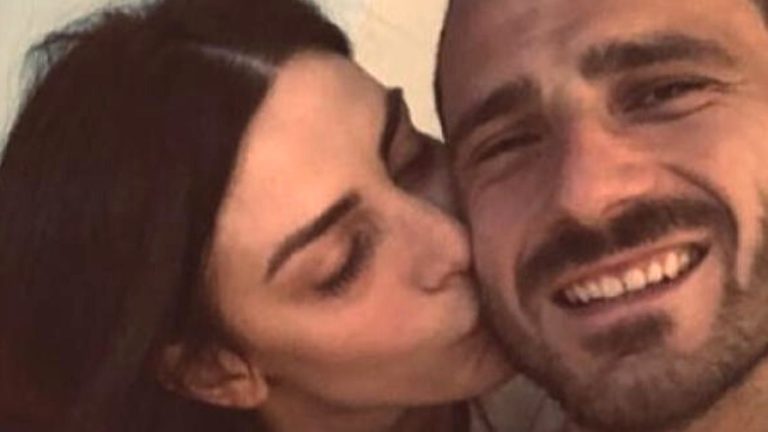 Martina Maccari e Leonardo Bonucci