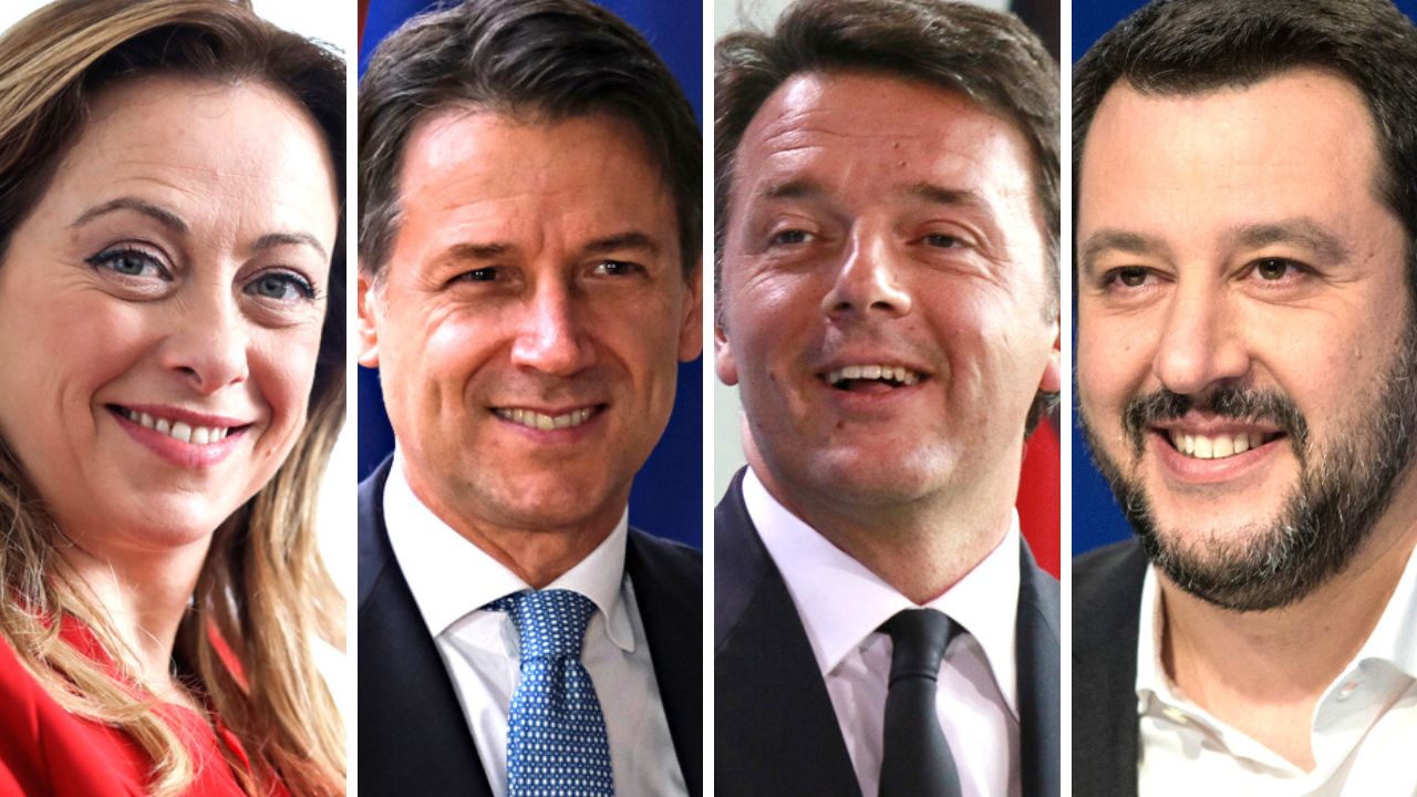 politici italiani social