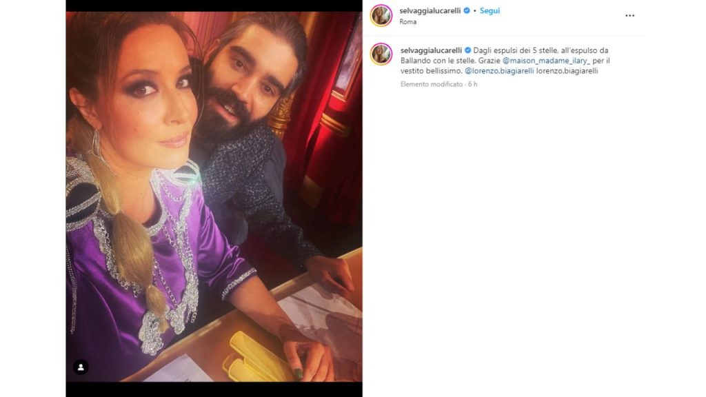 Selvaggia Lucarelli dice 'grazie' a Lorenzo Biagiarelli: la foto social 42 selvaggia lucarelli lorenzo biagiarelli