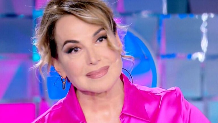 Barbara d'Urso ospite al programma televisivo Verissimo
