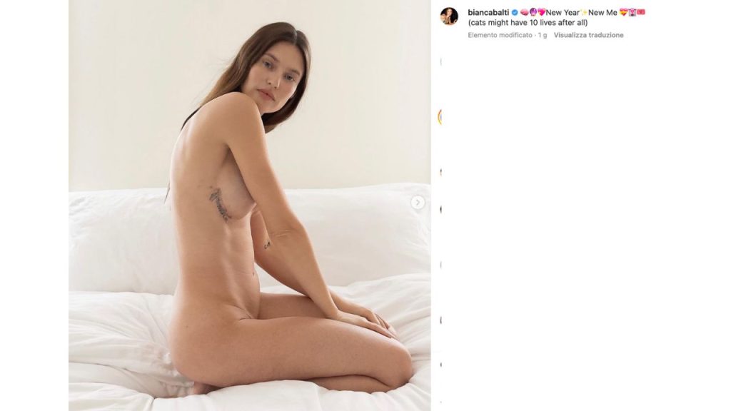 bianca balti nuda instagram