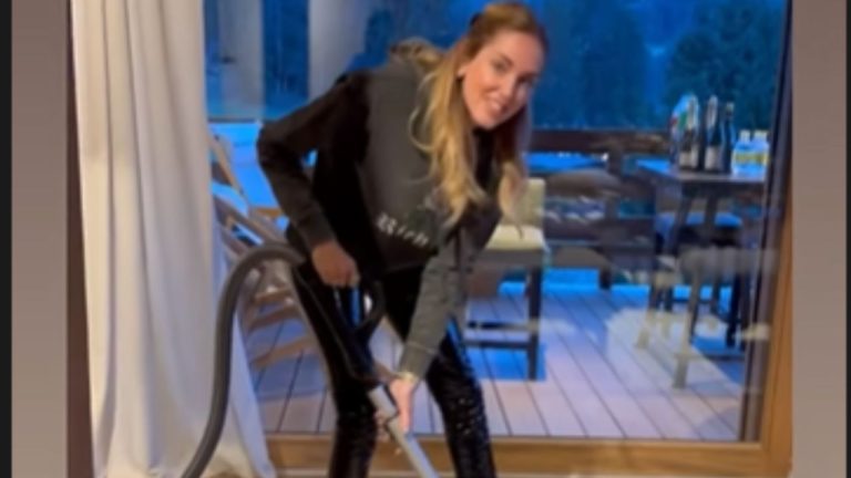chiara ferragni pulizie