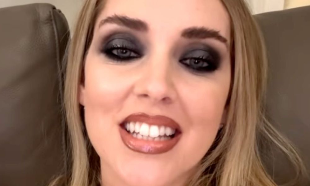 Chiara Ferragni al Festival di Sanremo in Dior e Schiaparelli