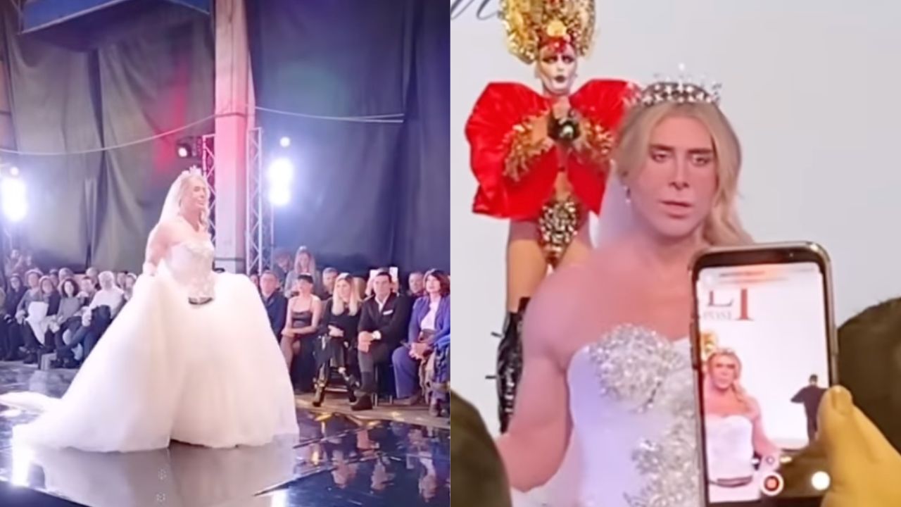 Giacomo Urtis in abito da sposa provoca gli ex: "Per tutti gli sposati con cui sono stato" 41 giacomo urtis sposa