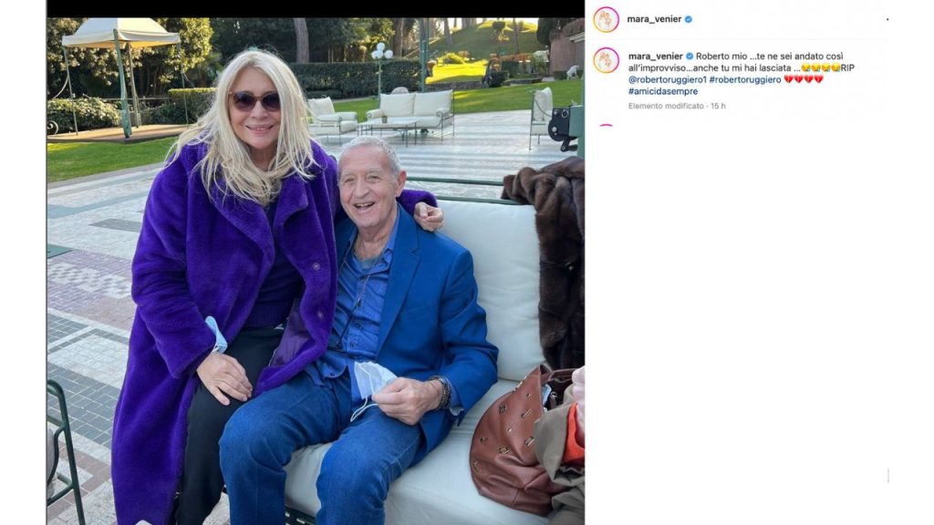 Mara Venier, lutto per la conduttrice: "Anche tu mi hai lasciata" 42 mara venier lutto