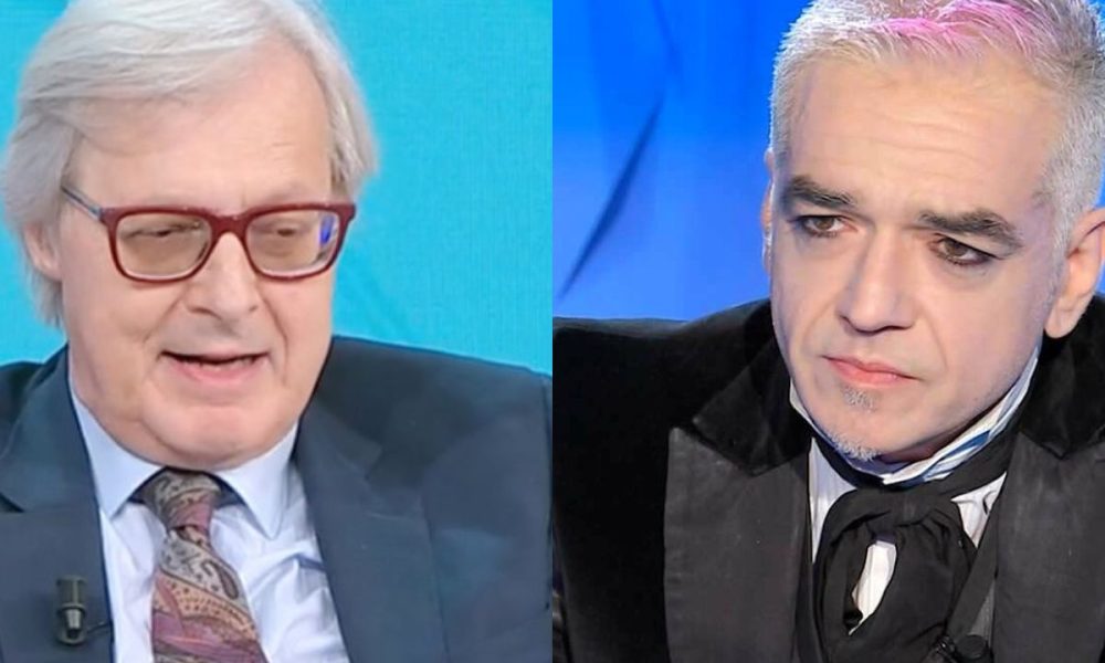 Sgarbi e Morgan, brutta lite a colpi di messaggi: “Non hai cuore”