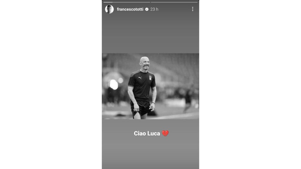 Morte Vialli, arriva anche il saluto di Totti: "Ciao Luca" 42 vialli totti