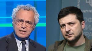 Zelensky a Sanremo 23, interviene Mentana: “Un tragicomico risultato”