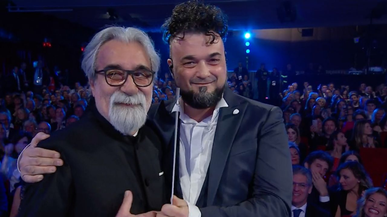 Beppe Vessicchio a gran sorpresa al Festival di Sanremo 2023 41 beppe vessicchio festival sanremo