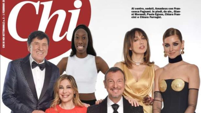 festival di sanremo 2023 copertina chi