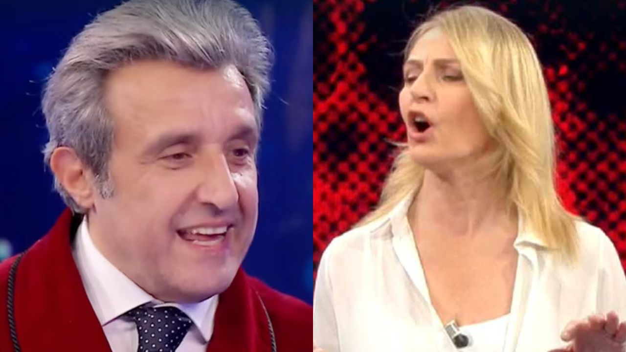 Flavio Insinna: la frecciatina a Luisella Costamagna a Boomerissima 41 flavio insinna luisella costamagna boomerissima