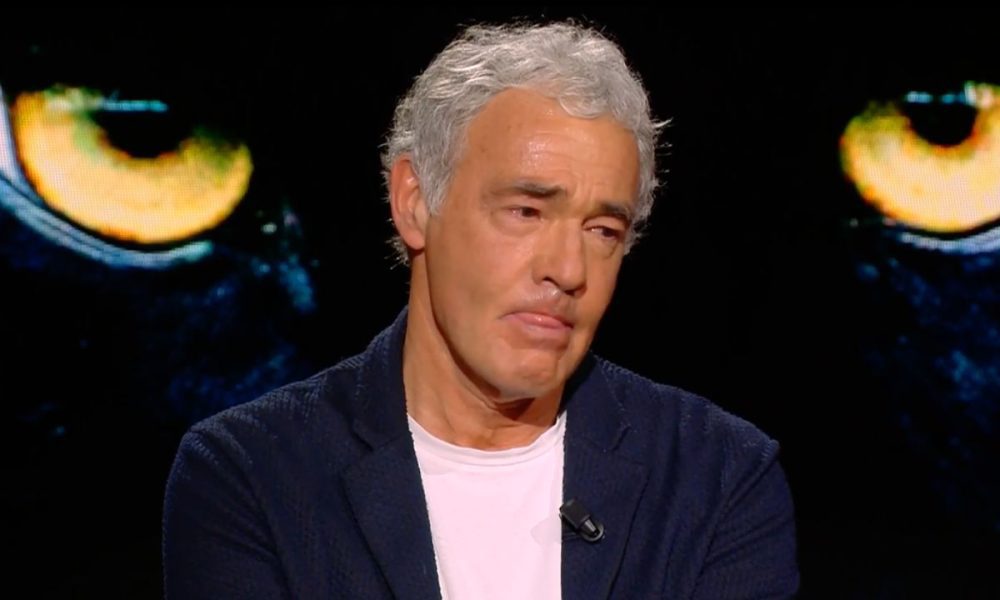 Massimo Giletti in lacrime per il padre a Belve