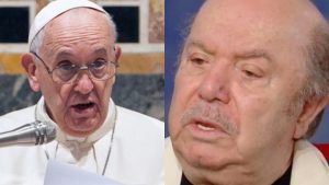 Papa Francesco: la lettera a Lino Banfi dopo la morte della moglie