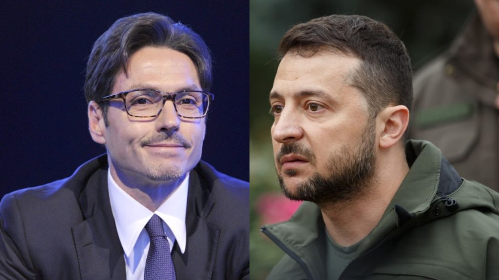 pier silvio berlusconi zelensky sanremo