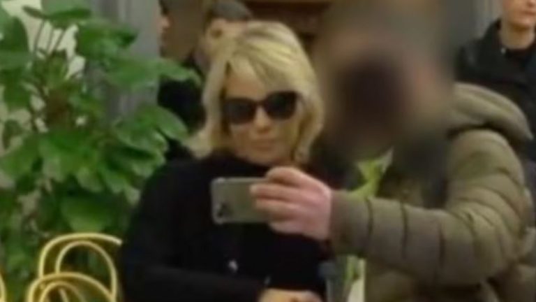selfie maurizio costanzo