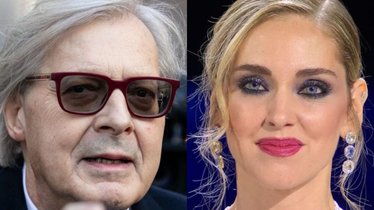 sgarbi ferragni sanremo