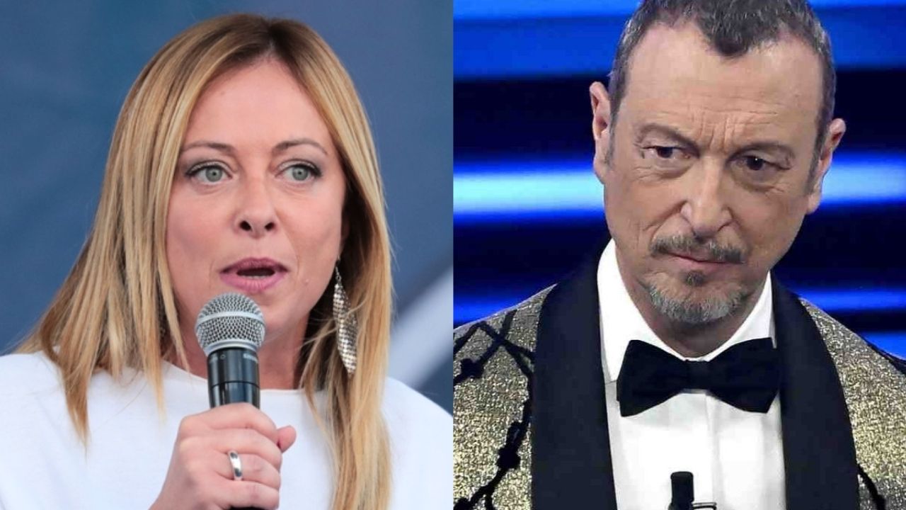 Clerici, Conti e Amadeus a rischio in Rai: la rivoluzione di Giorgia Meloni 41 giorgia meloni amadeus
