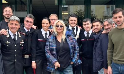 mara venier carabinieri mediaset