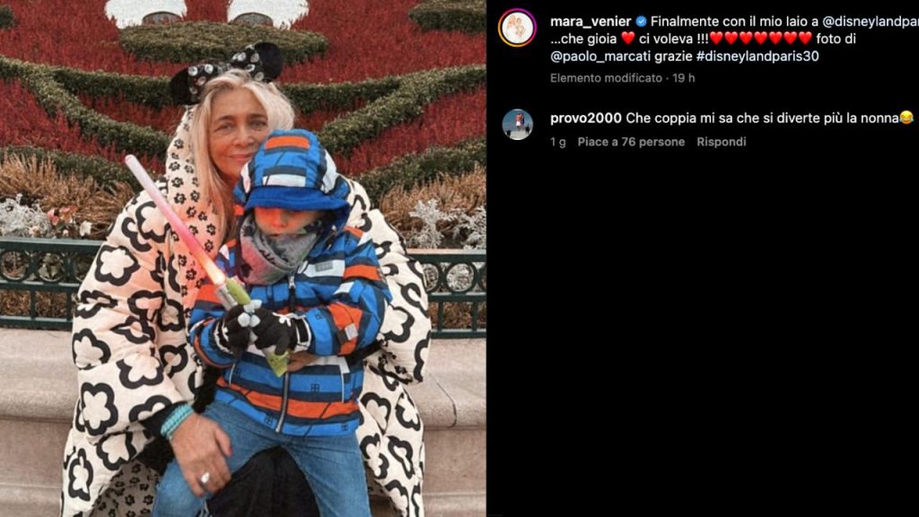Mara Venier a Disneyland Paris, lo scontro su Instagram: "Vada a rompere i cogli*ni altrove" 42 mara venier instagram