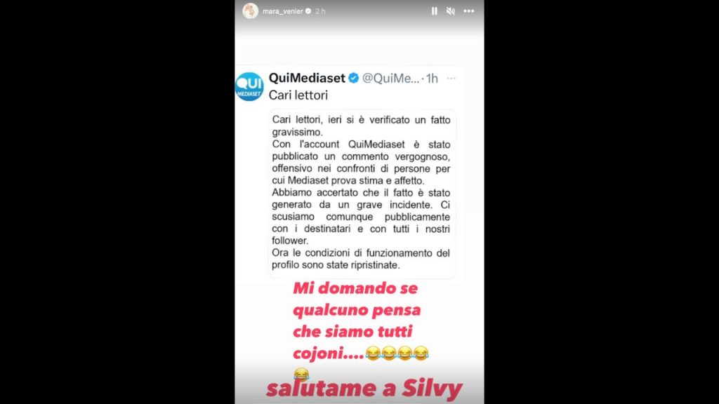 Mara Venier replica alle scuse pubbliche di Mediaset 42 mara venier mediaset 2