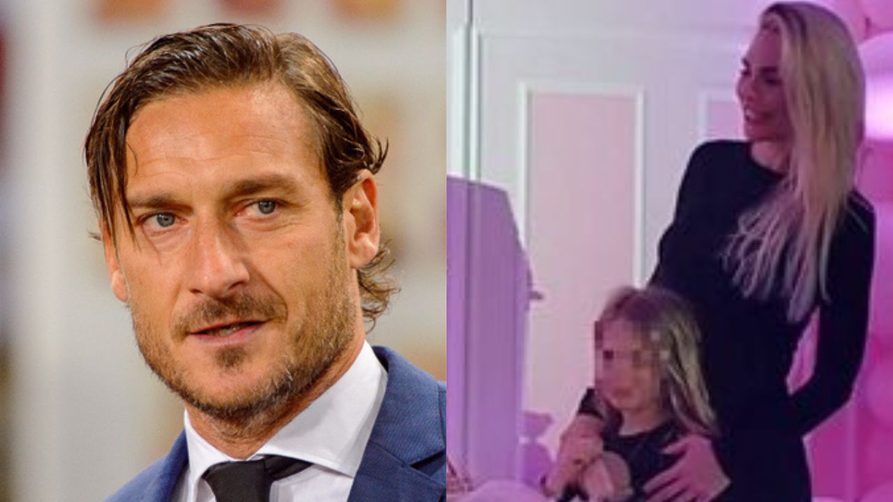 totti compleanno figlia isabel
