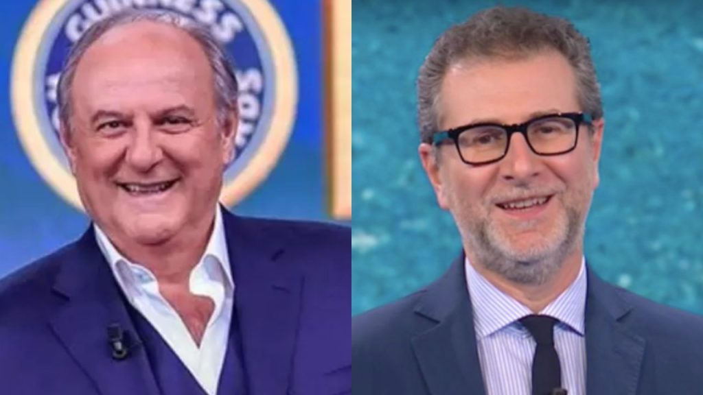 ascolti tv gerry scotti fazio giletti la7
